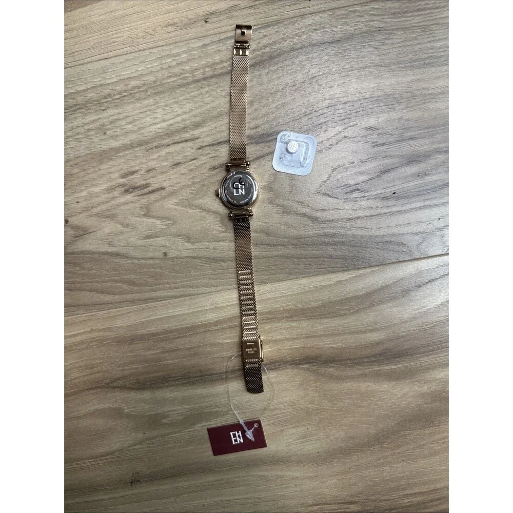 Mesh Band Quartz Analog Watch, Size OS - Rose Gold Women's